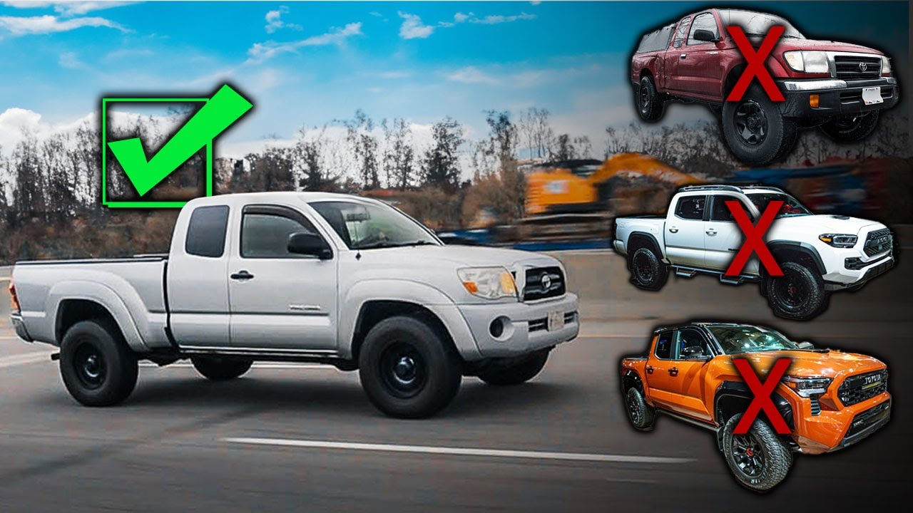 Это заставит вас захотеть Toyota TACOMA второго поколения