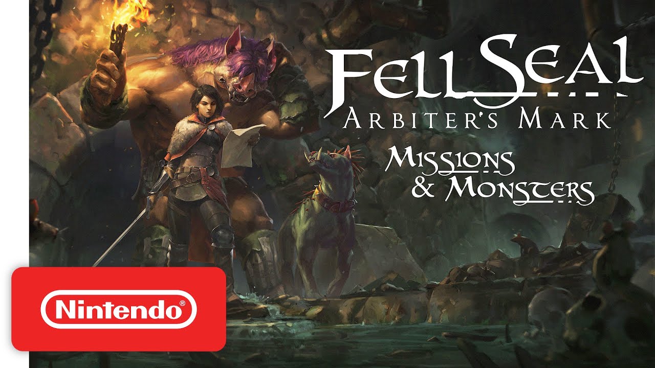 Fell Seal: Arbiter's Mark - Missions and Monsters DLC - Launch Trailer | Nintendo Switch