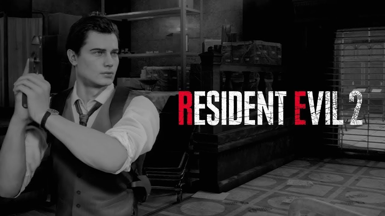 Noir Leon! Resident Evil 2 Remake, Leon A (Part 2)