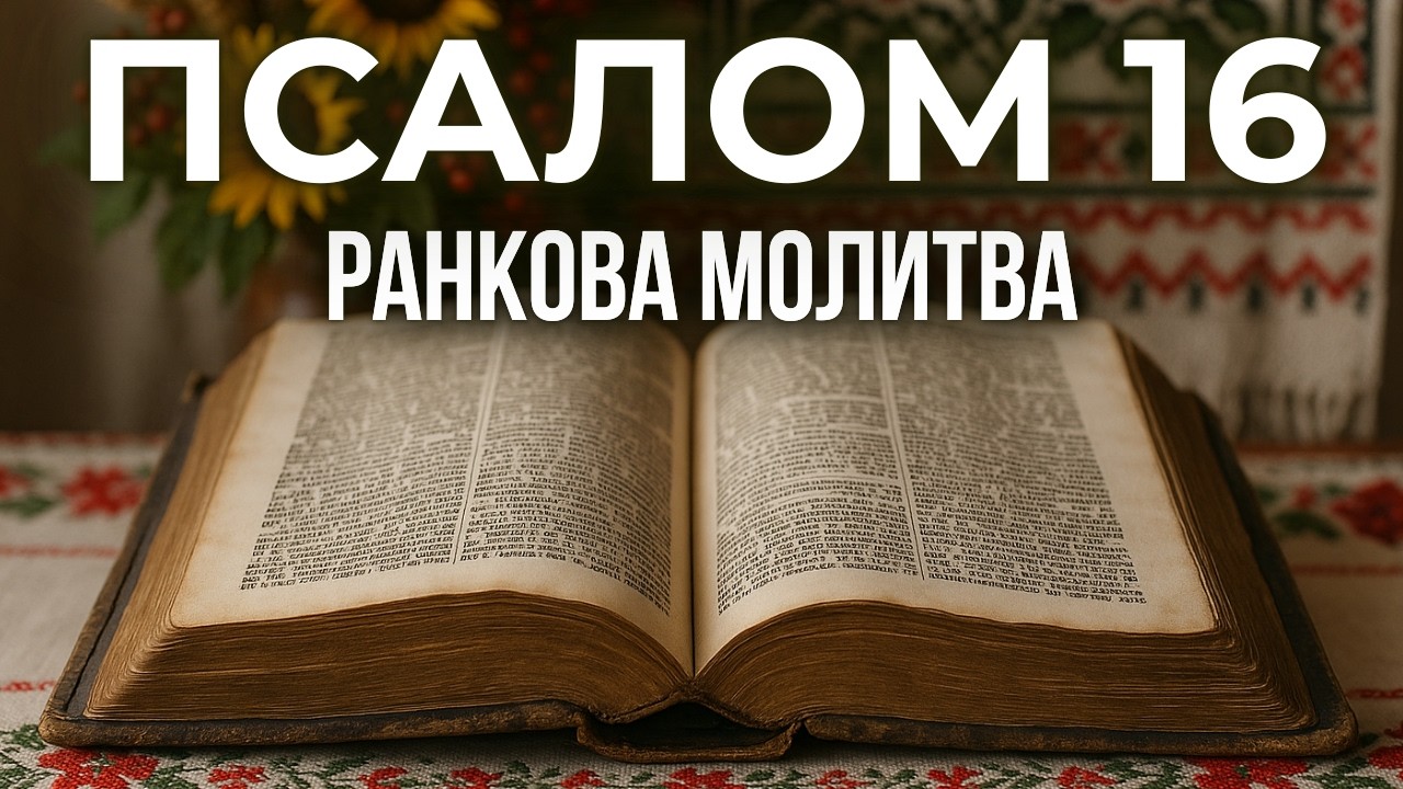 ПСАЛОМ 16 | Де Знайти Справжній Захист? | Ранкова Молитва