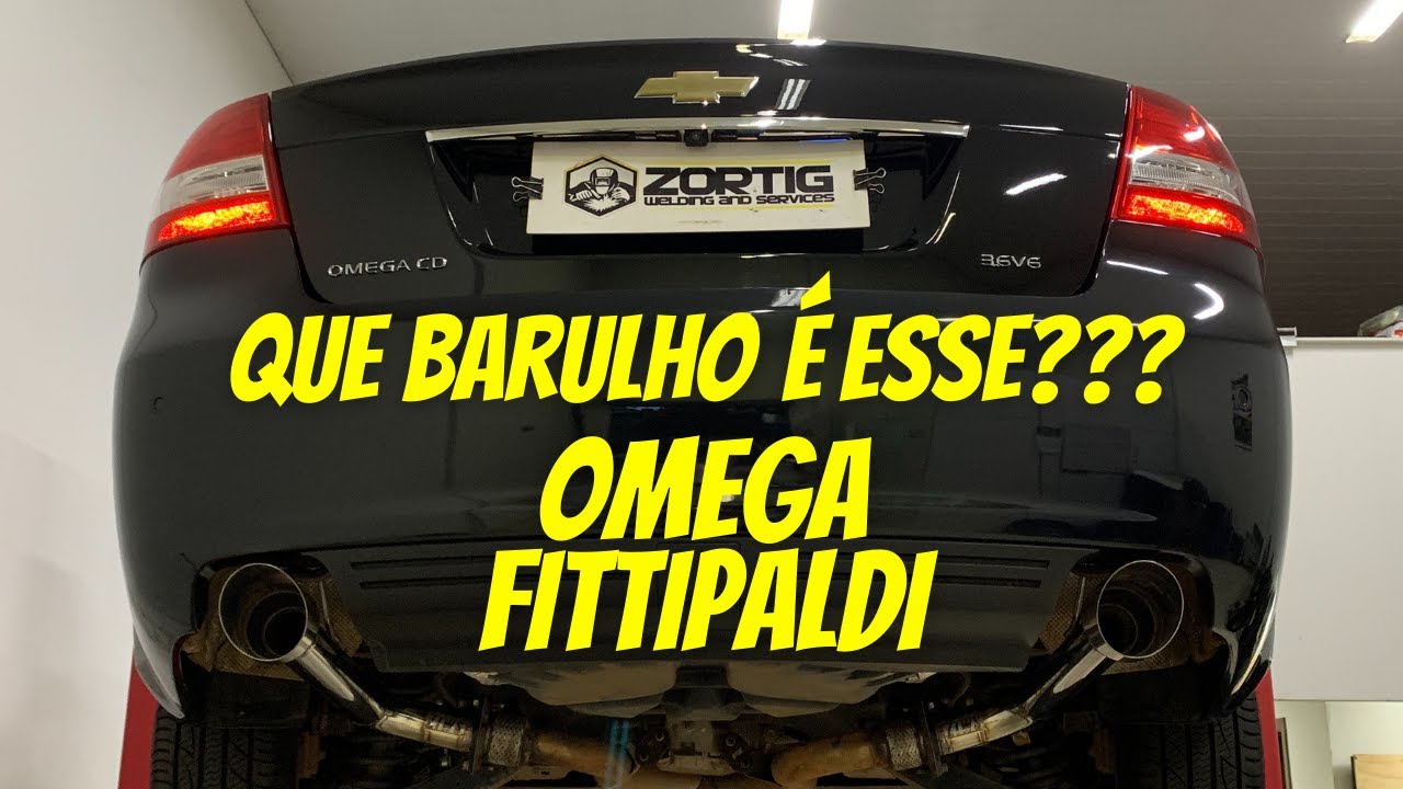 OMEGA FITTIPALDI 3.6 V6 SEM ABAFADOR - RONCO LINDO DEMAIS