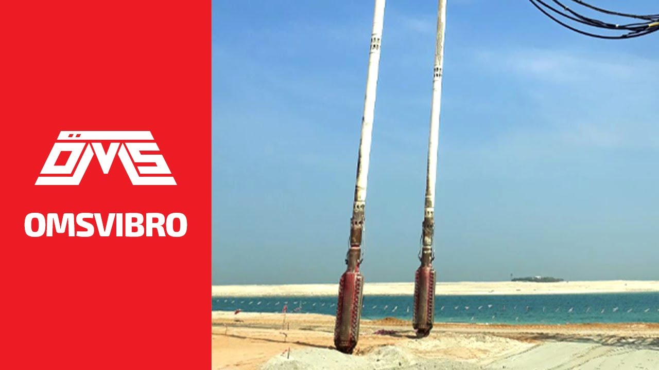 Vibro Compaction - Tandem Free Hanging Ground Improvement