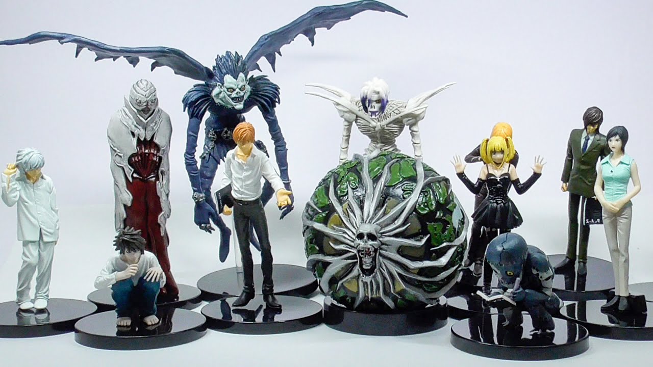 デスノート アニメ初回限定同梱版フィギュア Death Note DVD First Limited Edition Bonus Figures Total 13 types