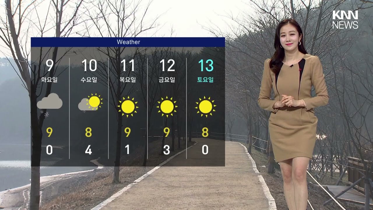 내일 늦은 오후부터 눈,비..모레까지 이어져 / KNN