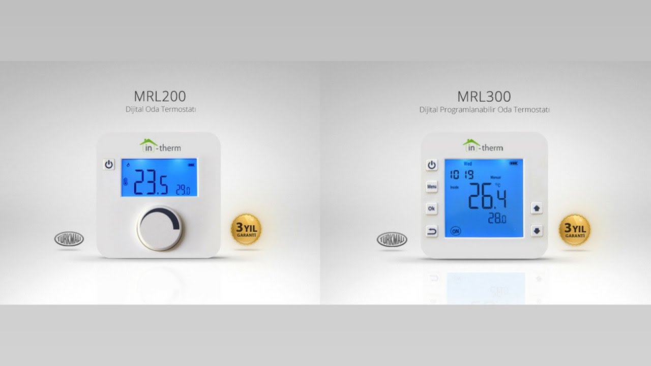 KABLOLU ODA TERMOSTATI MONTAJI in-therm