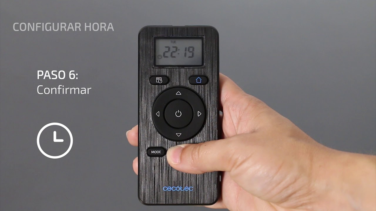 Programación horaria Conga Serie 1290 y 1390