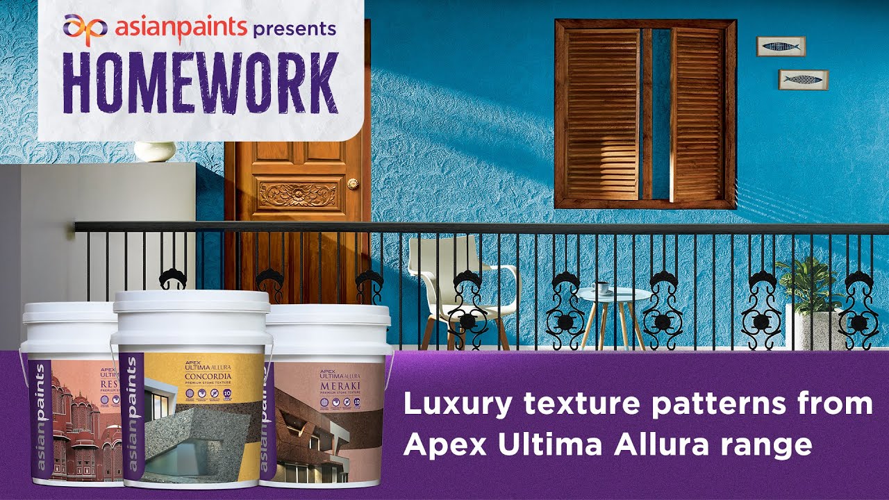 Achieve an Aesthetic Facade Look with Apex Ultima Allura | Homework by Asian Paints