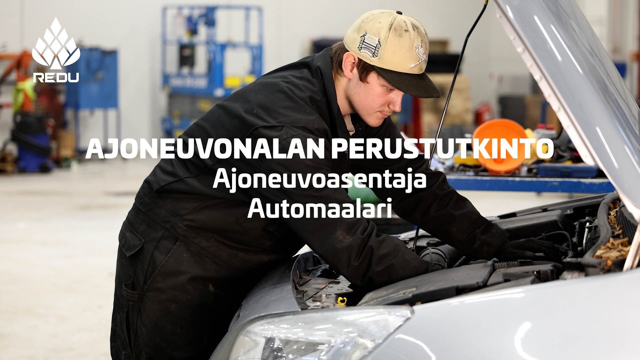 Ajoneuvoasentajaksi tai automaalariks I REDU
