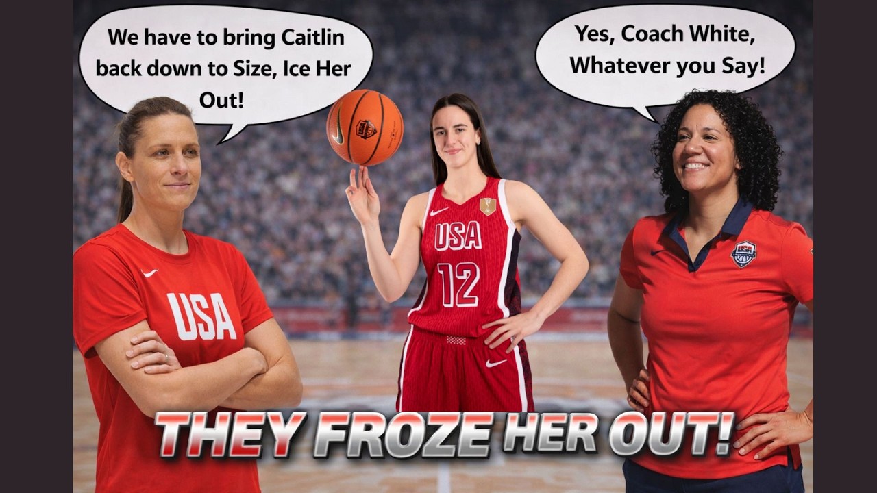 Team USA FREEZES Caitlin Clark Out NOT PASSING Her the Ball STARTING Paige Bueckers Ahead of Her!