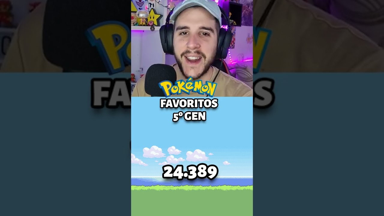 Los Pok&eacute;mon favoritos de la 5&ordm; generaci&oacute;n. #shorts - pachi66