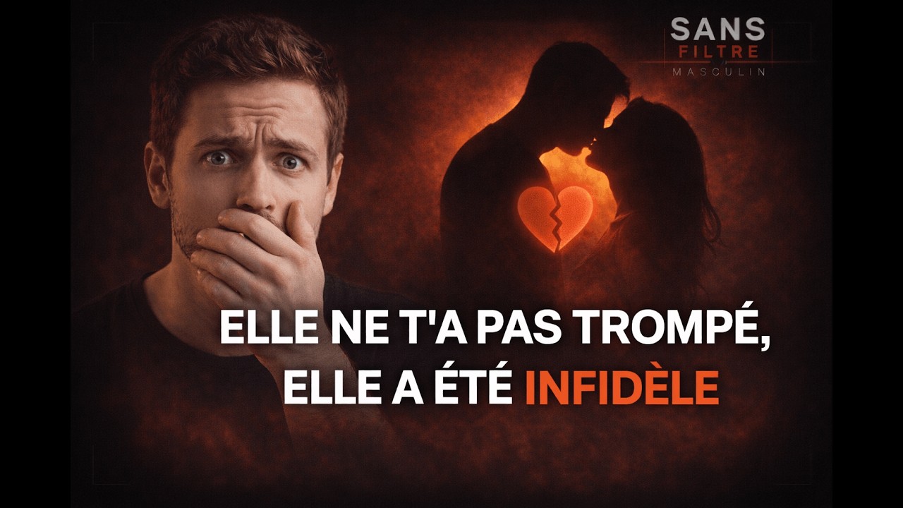 Elle ne t'a pas trompé, elle a été infidèlle