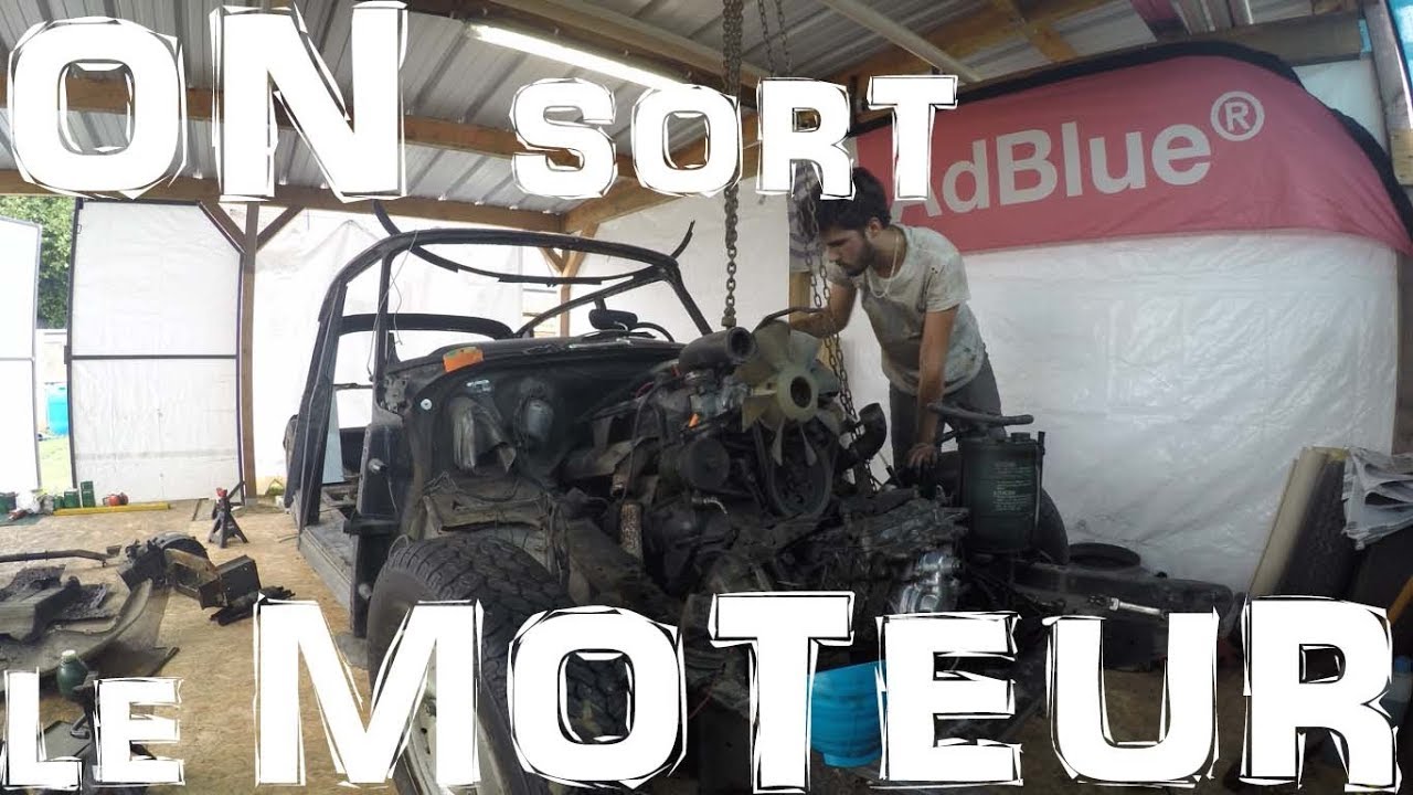 ON SORT LE MOTEUR! - Citroën ID/DS19