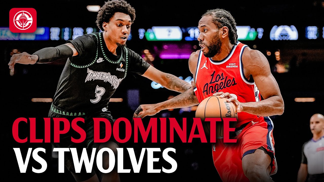 Kawhi Leonard Goes Off in Clippers’ Blowout Win 🔥