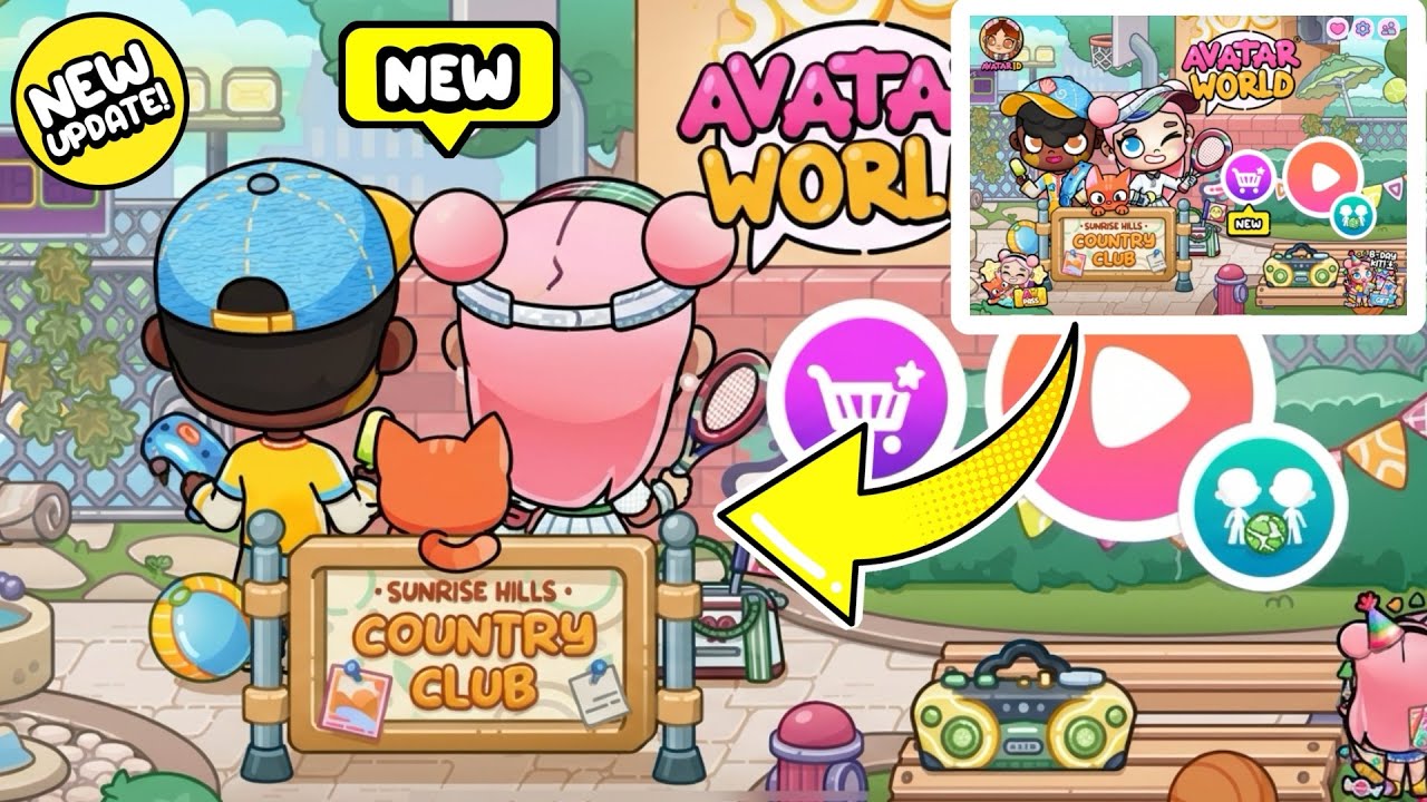 AVATAR WORLD FROM OTHER SIDE😱 New update in Avatar World 🌍 