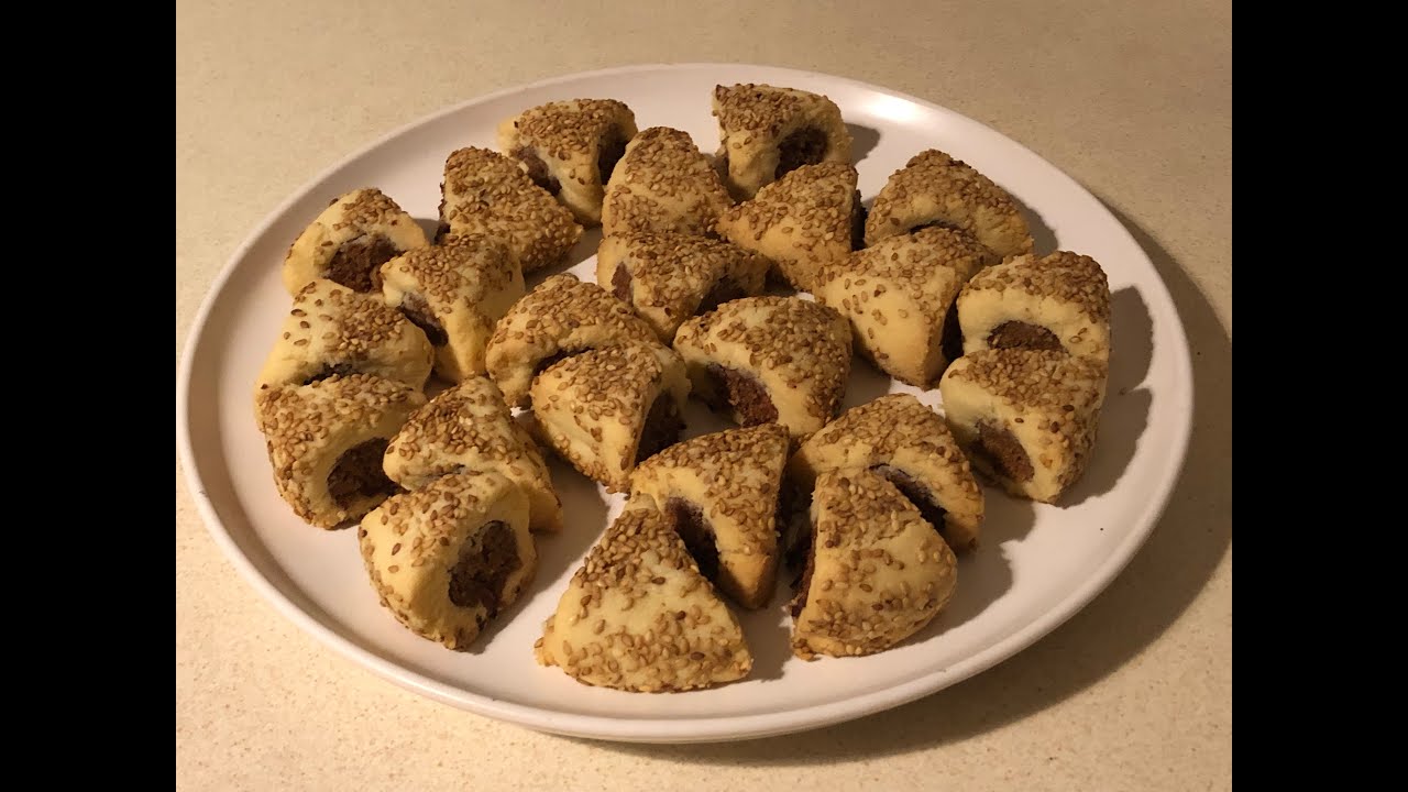 Les Saveurs de Chaldée :Kilecheh ad  Kasbeh - Biscuit au dates et sésames (S2.E4)
