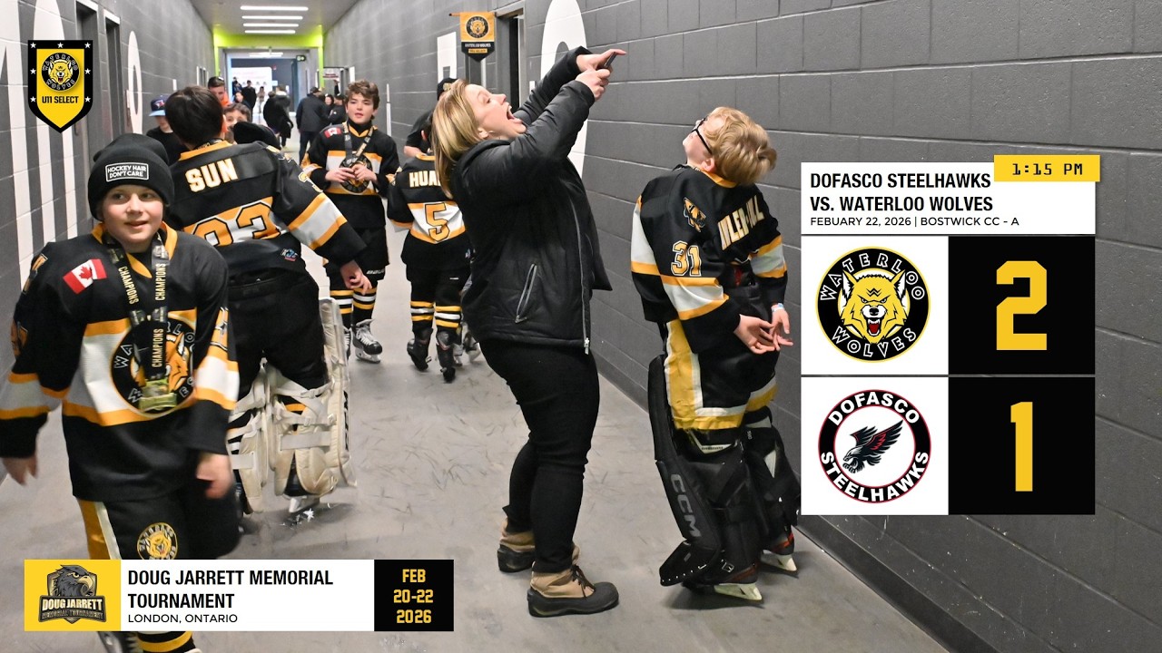 U11 Select tournament final vs Dofasco Steelhawks - 1st period