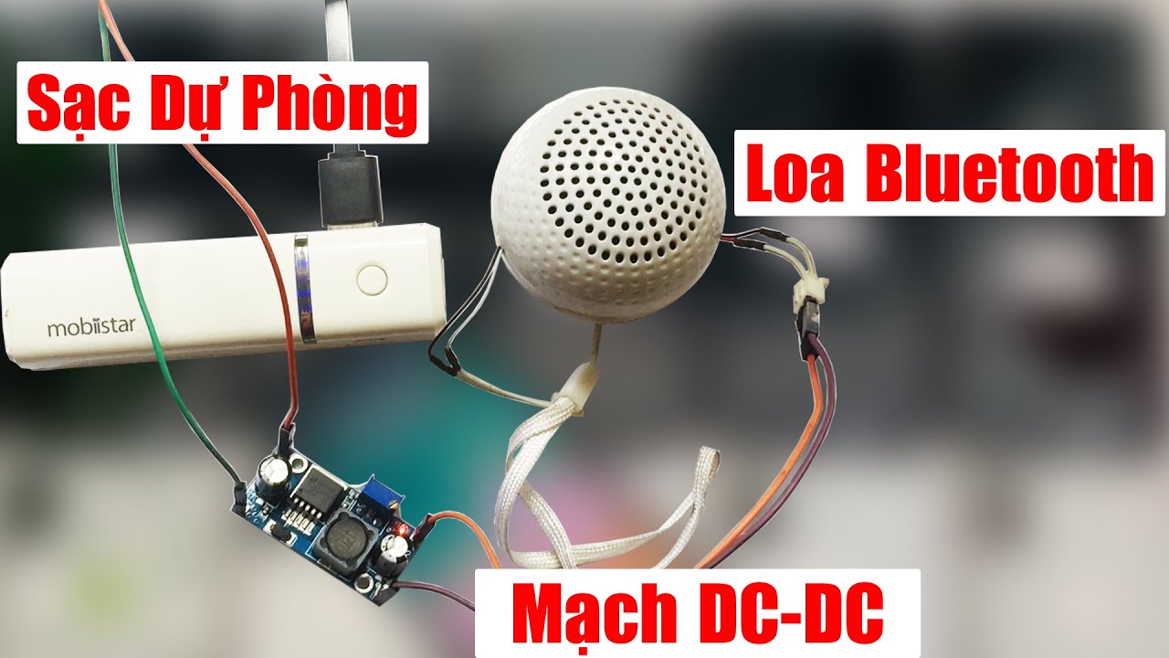 Thiết kế mạch tăng thời gian sử dụng cho Loa BlueTooth đơn giản