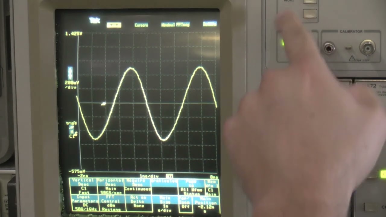 Tektronix TG501A Refresh and Check For a Viewer