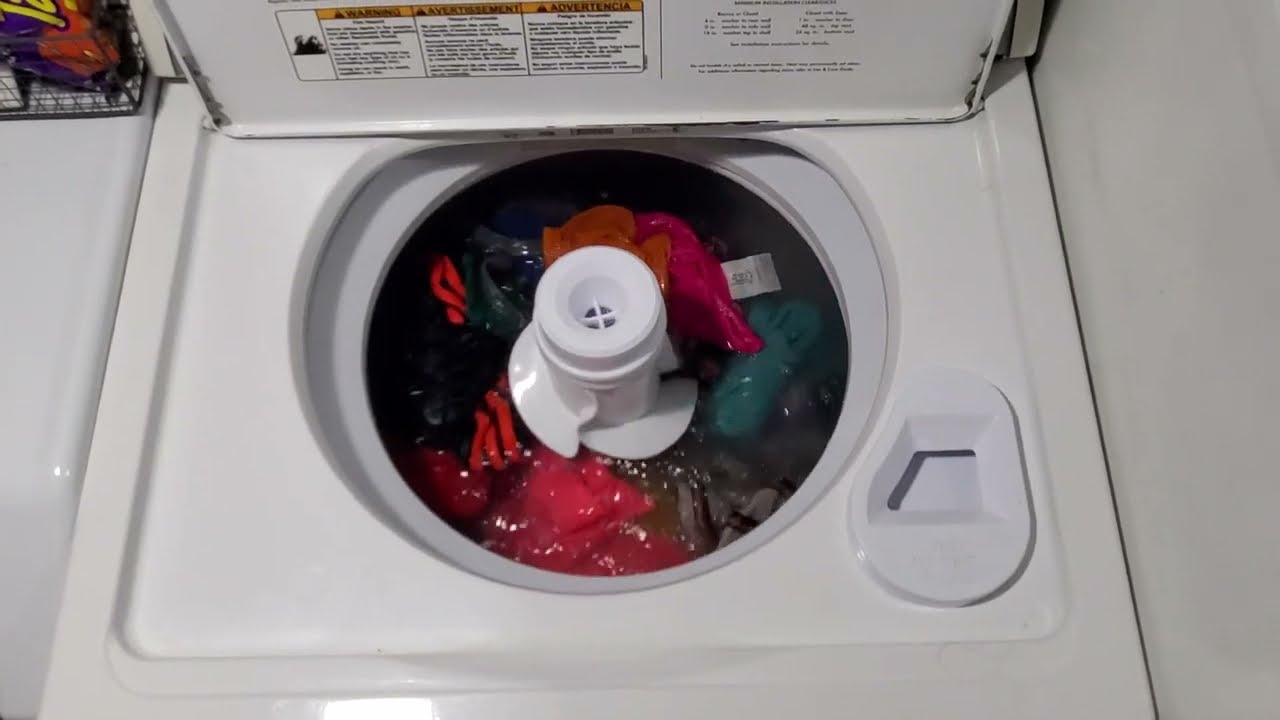 2003 Whirlpool Gold Ult CR II DD Washer. | EDW, Spr+, WW, Off/Off, Cot/Hvy/HH, N. | Thu 10-23-25. 