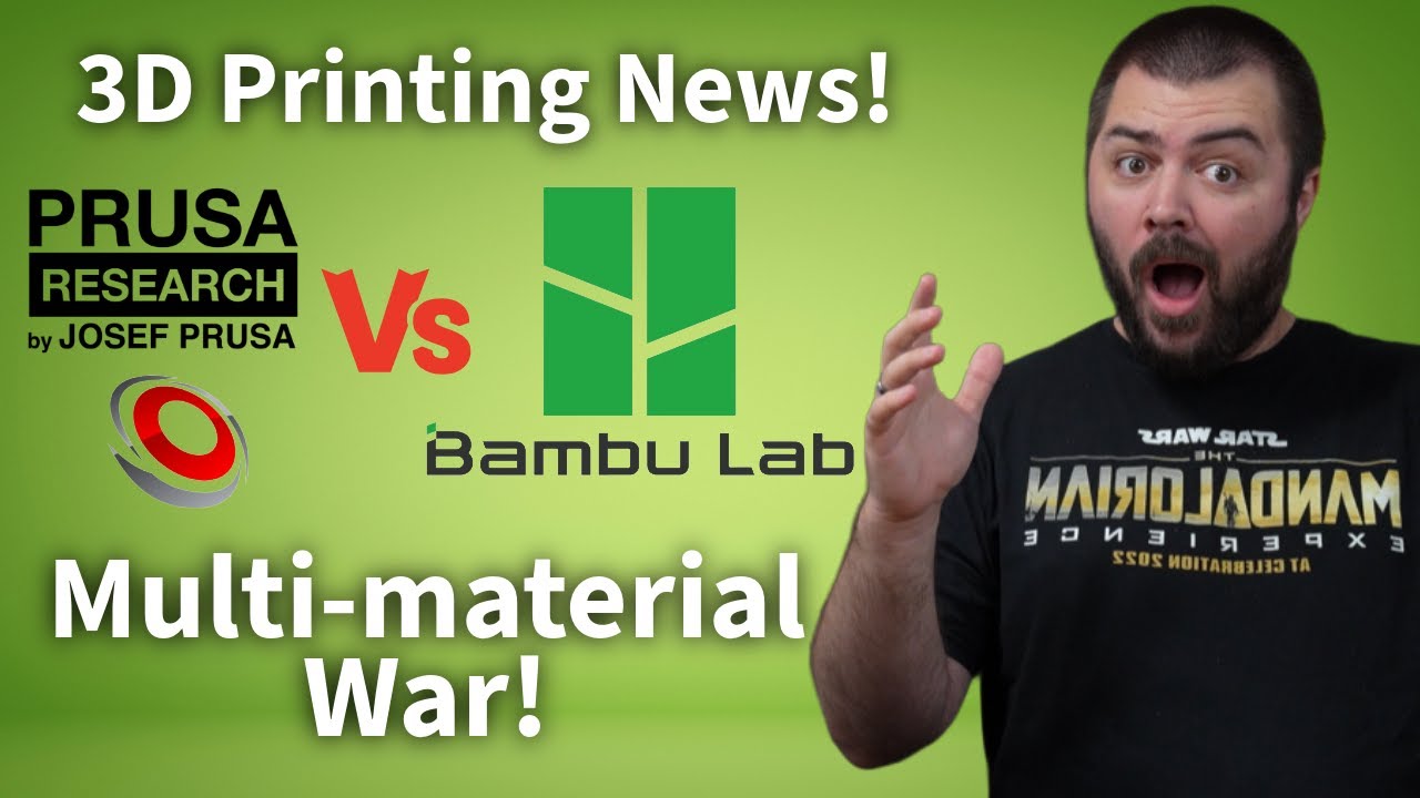 Tool Head Wars, Bambu Lab против Prusa и Bondtech, Elegoo получает инвестиции и другие новости о ...