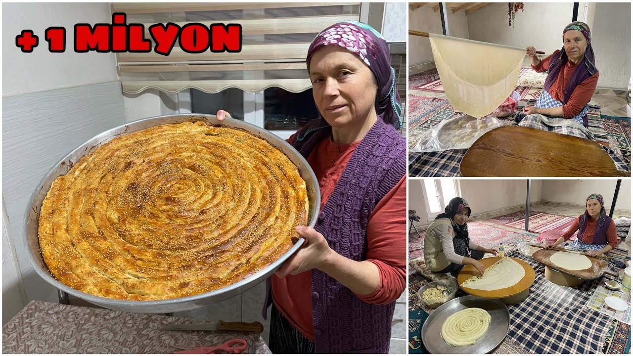 1 MİLYON İZLENEN VE TADINDA REKOR KIRAN BÖREK TARİFİM⁉️EL AÇMASI PATATESLİ KOL BÖREĞİ💯