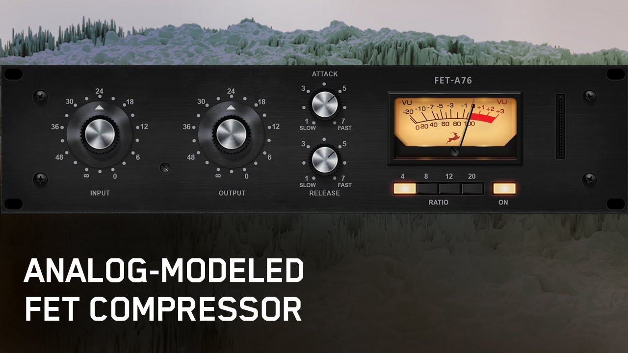FET-A76 | Classic FET Compressor & Limiting Amplifier Recreation | Real-time Effect