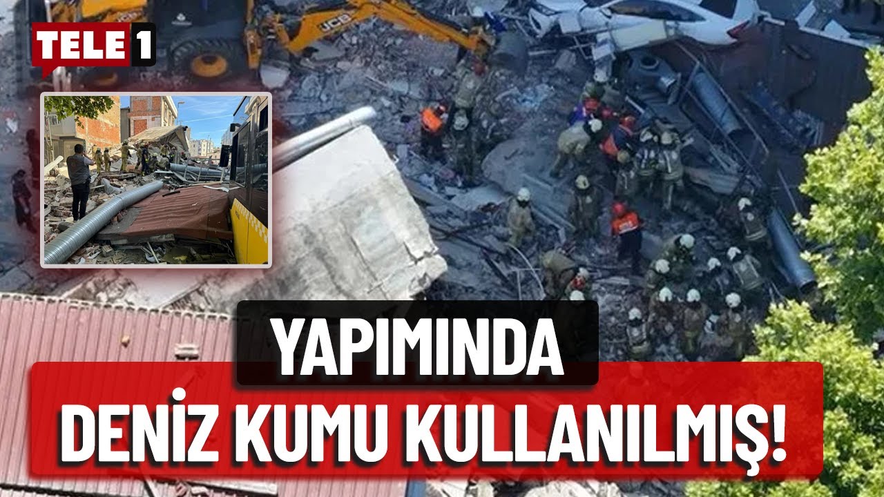 Küçükçekmece'de Çöken Binanın 2 Katının Kaçak Olduğu Ortaya Çıktı! İşte Detaylar...