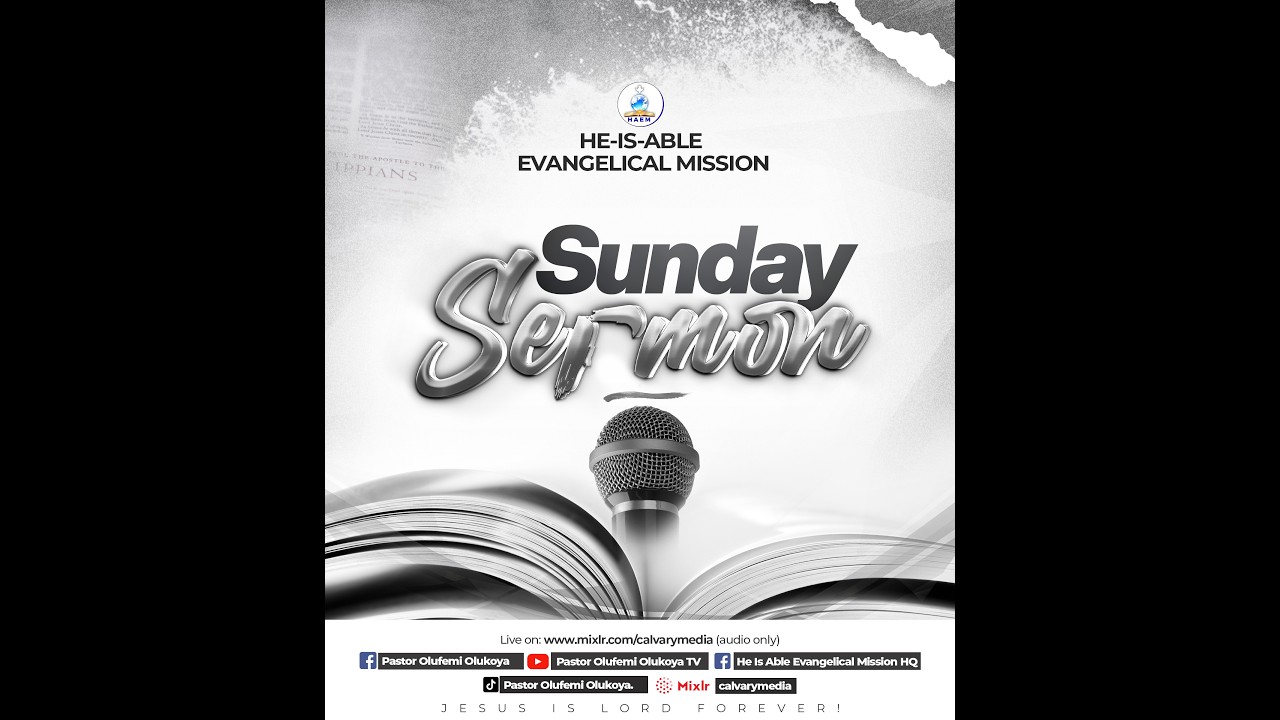 SUNDAY SERMON (SM 007/2026)