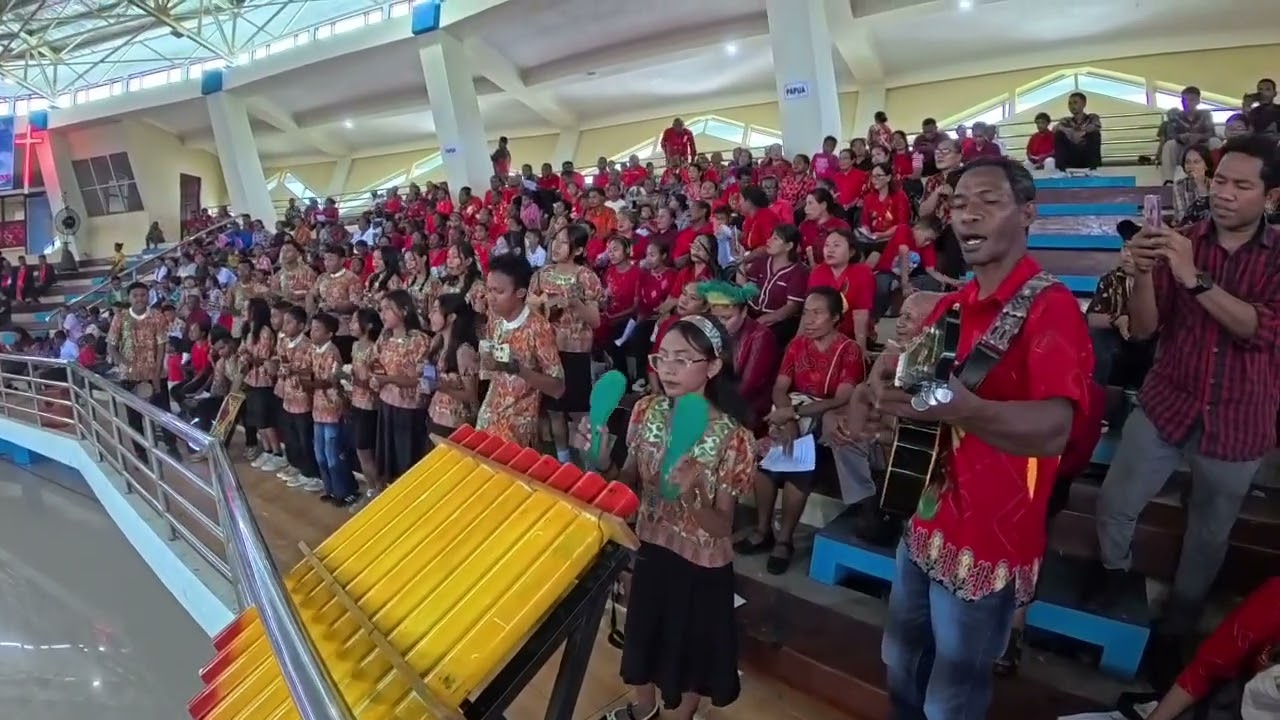 5 FEBRUARI INJIL MASUK DI PAPUA MANSINAM #grubukulele #anaktuhan #ibadahraya #pekabaraninjil #papua 