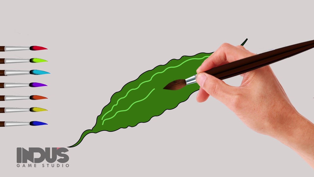 Lets draw Bitter Gourd