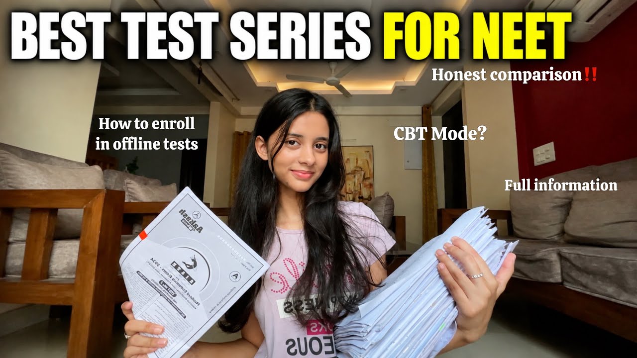Best Test Series for NEET👩🏻&zwj;⚕️📚|honest review,how to enroll in offline tests,CBT Mode,Price🩺