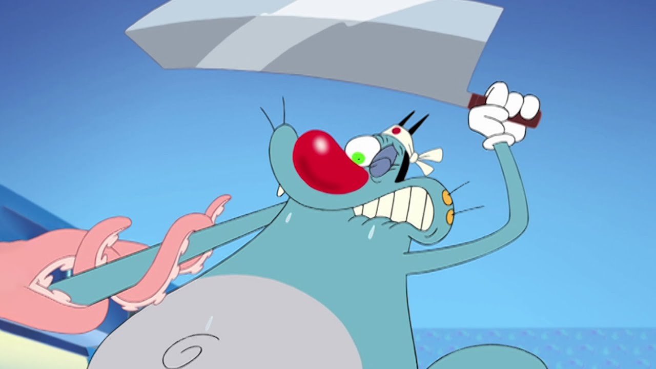 हिंदी Oggy and the Cockroaches 🥺 ऑक्टोपस Hindi Cartoons for Kids