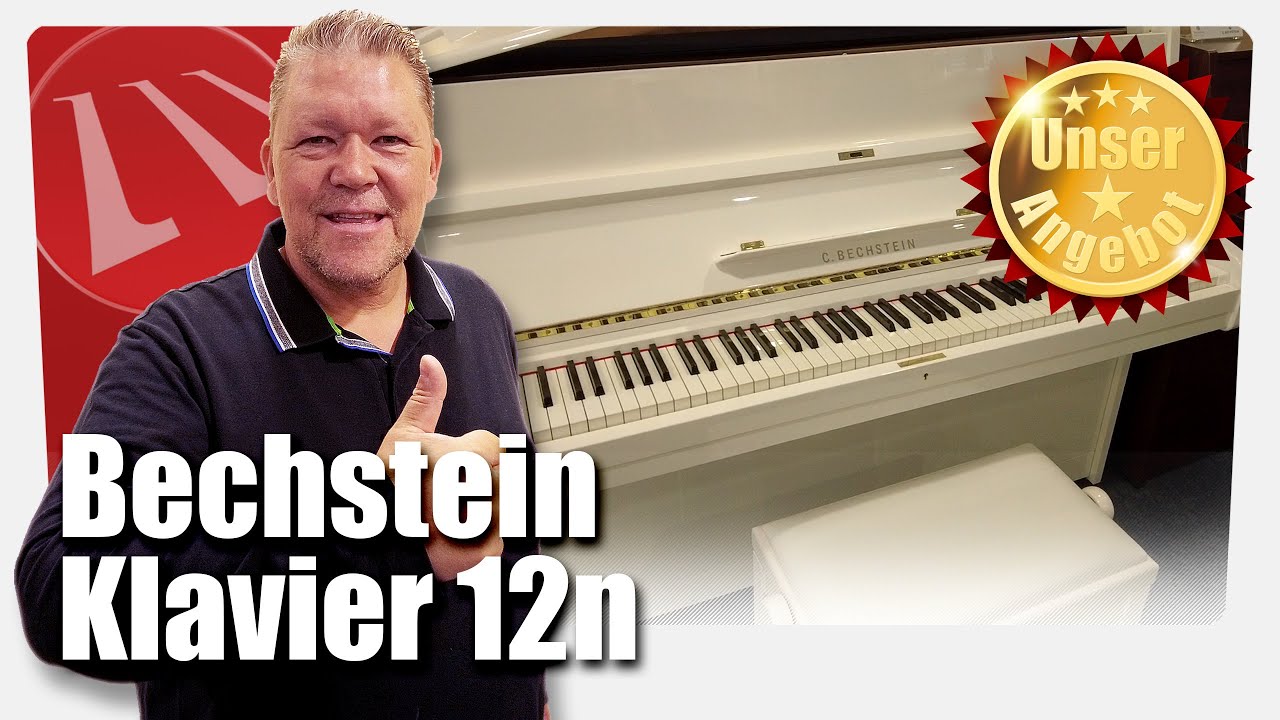 Herrliches Bechstein Klavier 12 n in wei&szlig; poliert - Maiwald - Klaviere & Fl&uuml;gel