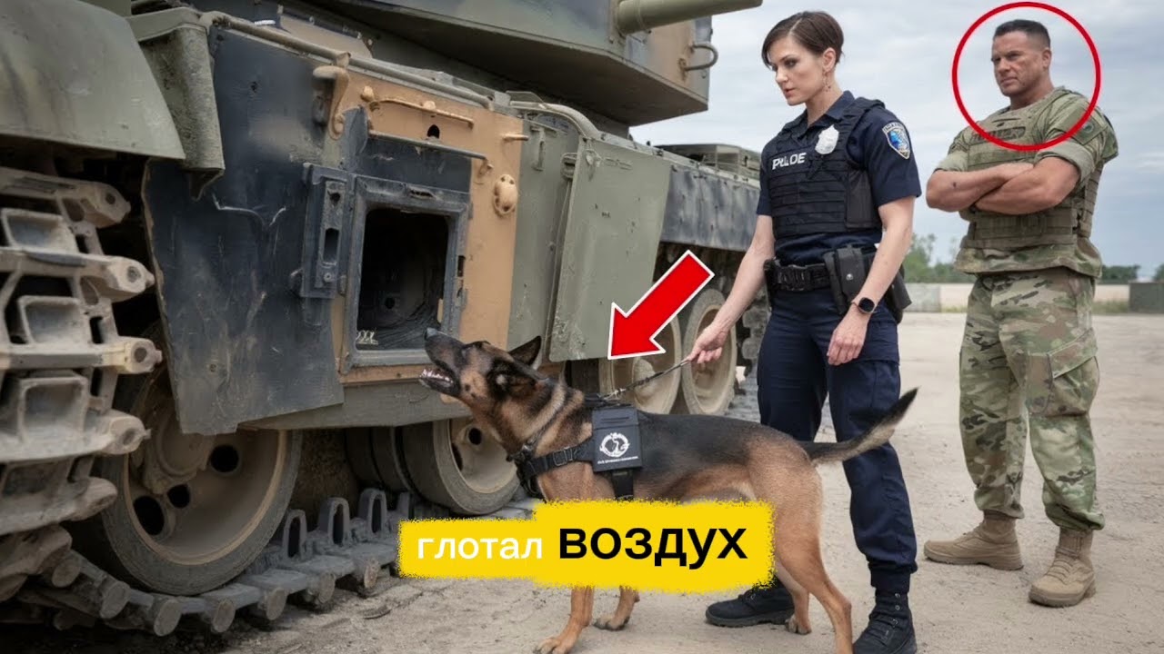Щенок Не Переставал Царапать Военный Танк… И То, Что Полиция Нашла Внутри, Потрясло Всех
