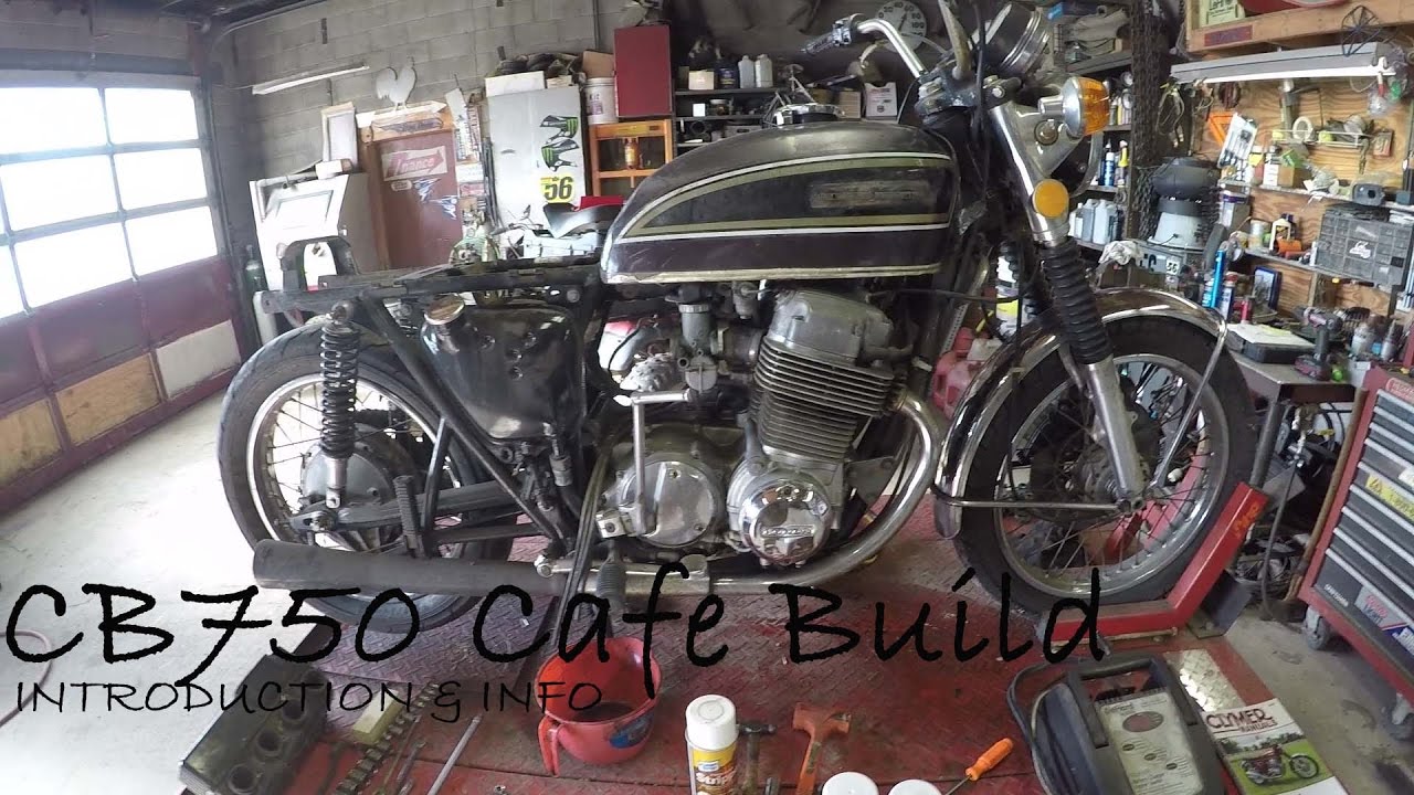 Honda CB750 Cafe Racer Build - Intro and walkaround