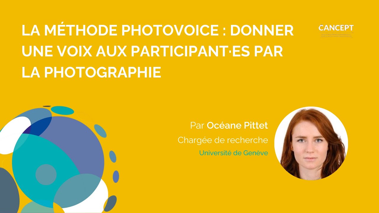 CANCEPT Meet&Share | La méthode Photovoice : donner une voix aux participantes par la photographie