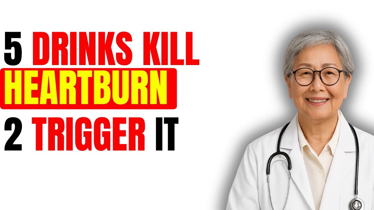 GASTROENTEROLOGIST: 5 Drinks That Help Heartburn — 2 That Trigger It Instantly