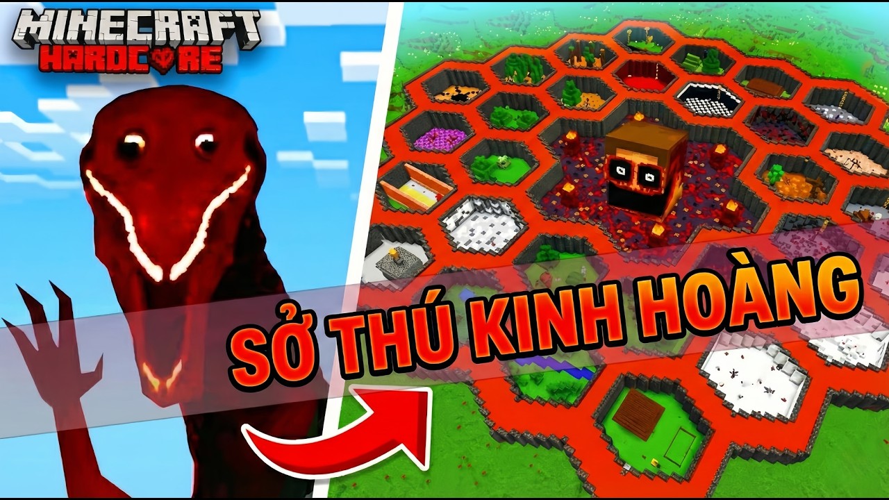 Minecraft: Đột Kích Sở Thú Kinh Hoàng - Nơi Nhốt 31 Quái Vật Đáng Sợ Nhất!