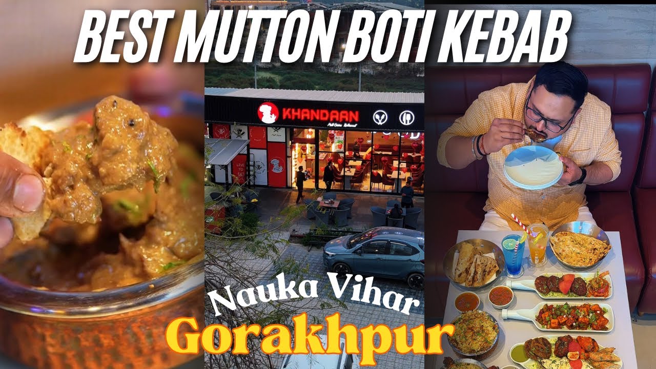 Best Mutton Boti Kebab || JSR Garden, Nauka Vihar || Gorakhpur 