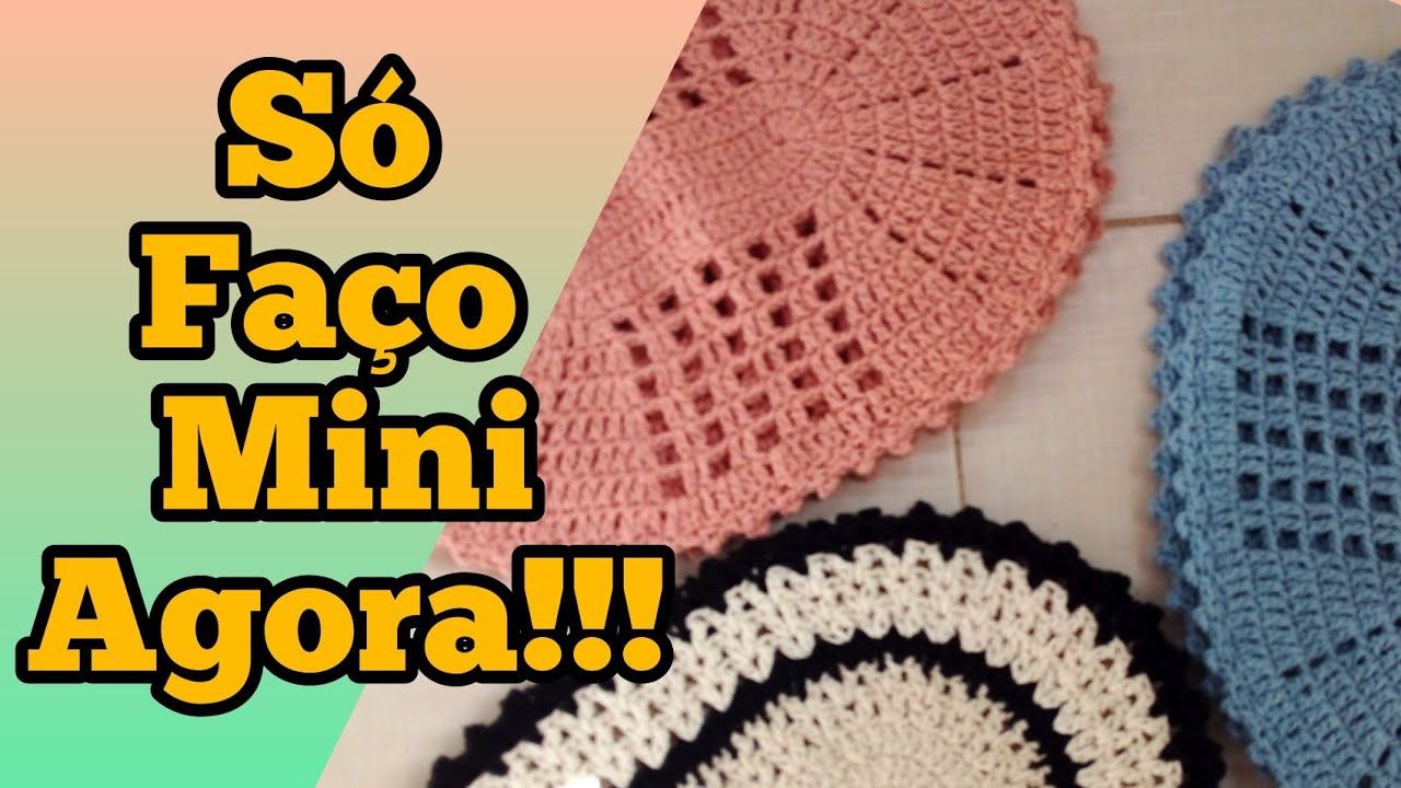 MINI TAPETE OVAL | SÓ FAÇO ELE AGORA  | VALORES DE VENDA