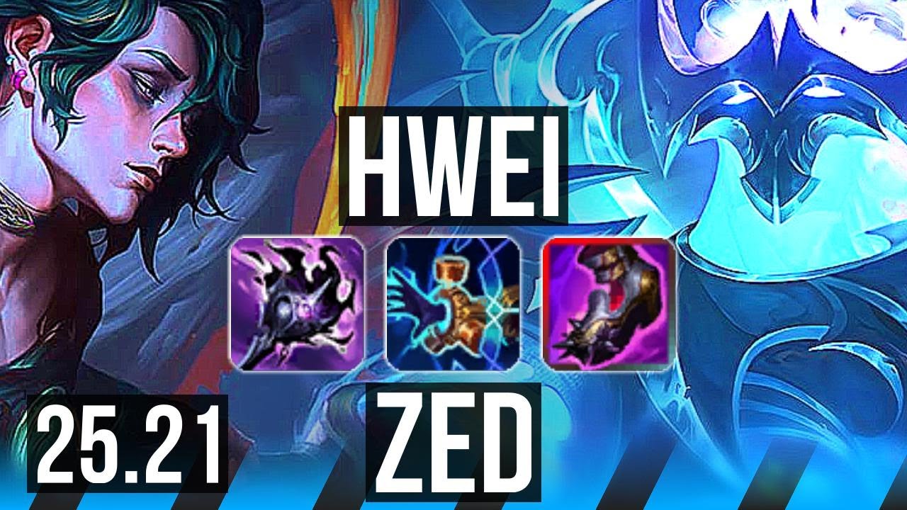 HWEI vs ZED (MID) | Legendary | KR Diamond | 25.21