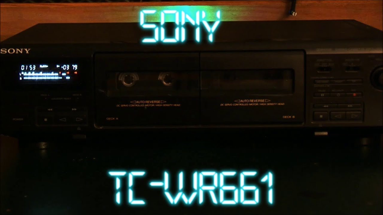 Sony TC-WR661 Ремонт кассетного проигрывателя - Ремонт ремня с кипящей водой