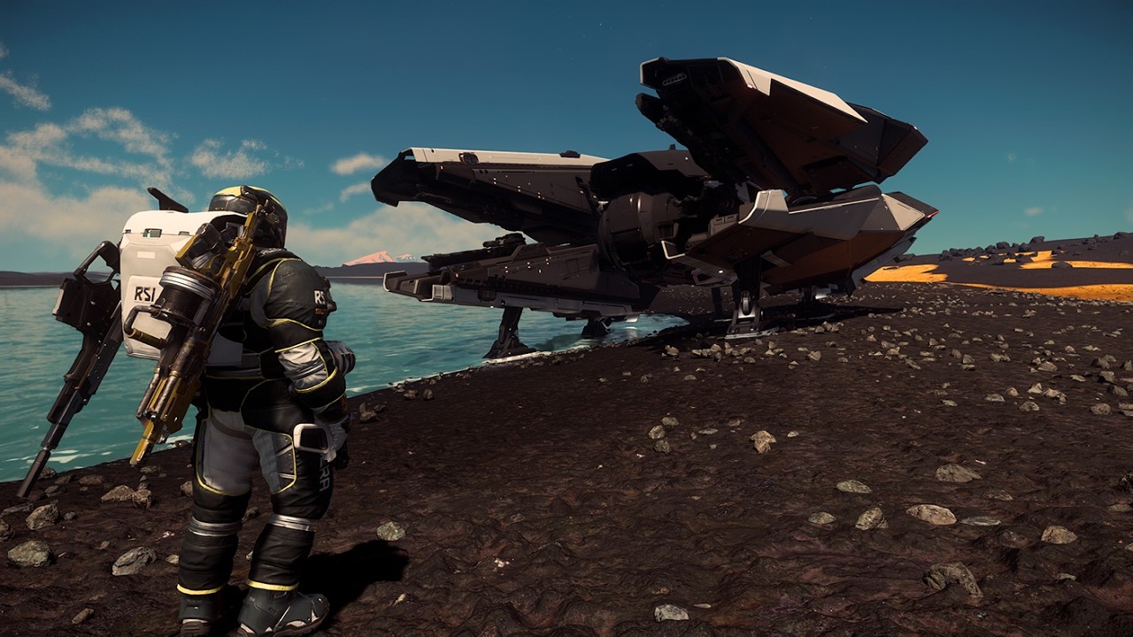 Star Citizen | бежишь такой - садишься в корабль и летишь!