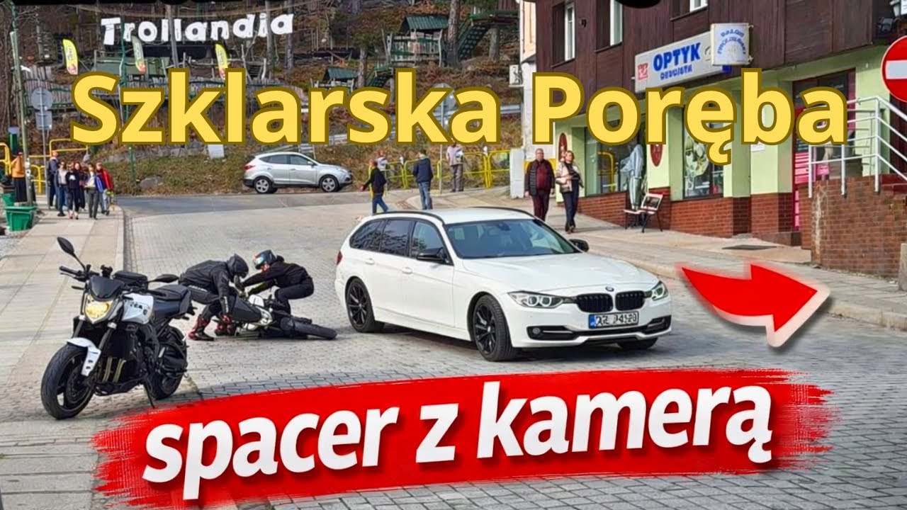 Szklarska Poręba | Spacer z kamerą | Relaksujący walking tour (4K-60fps)