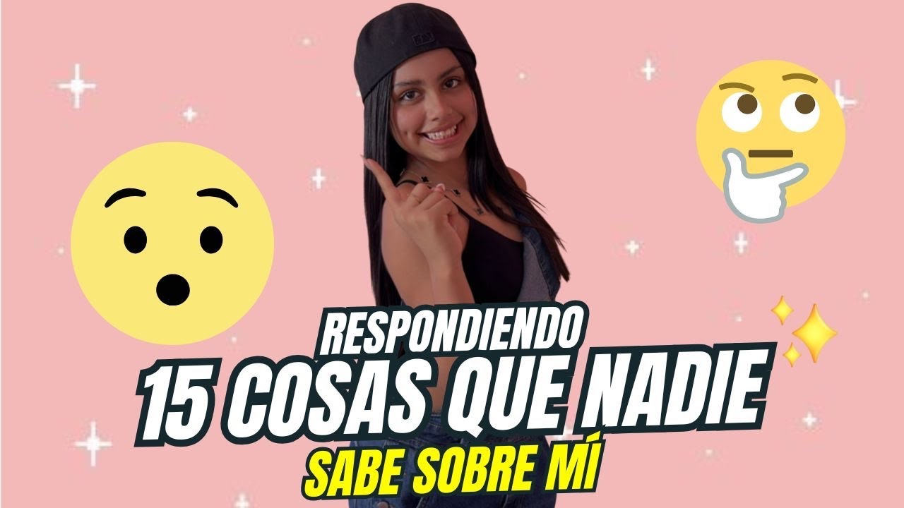 Mi primer video Stefania Cerón😍😝15 cosas de mi