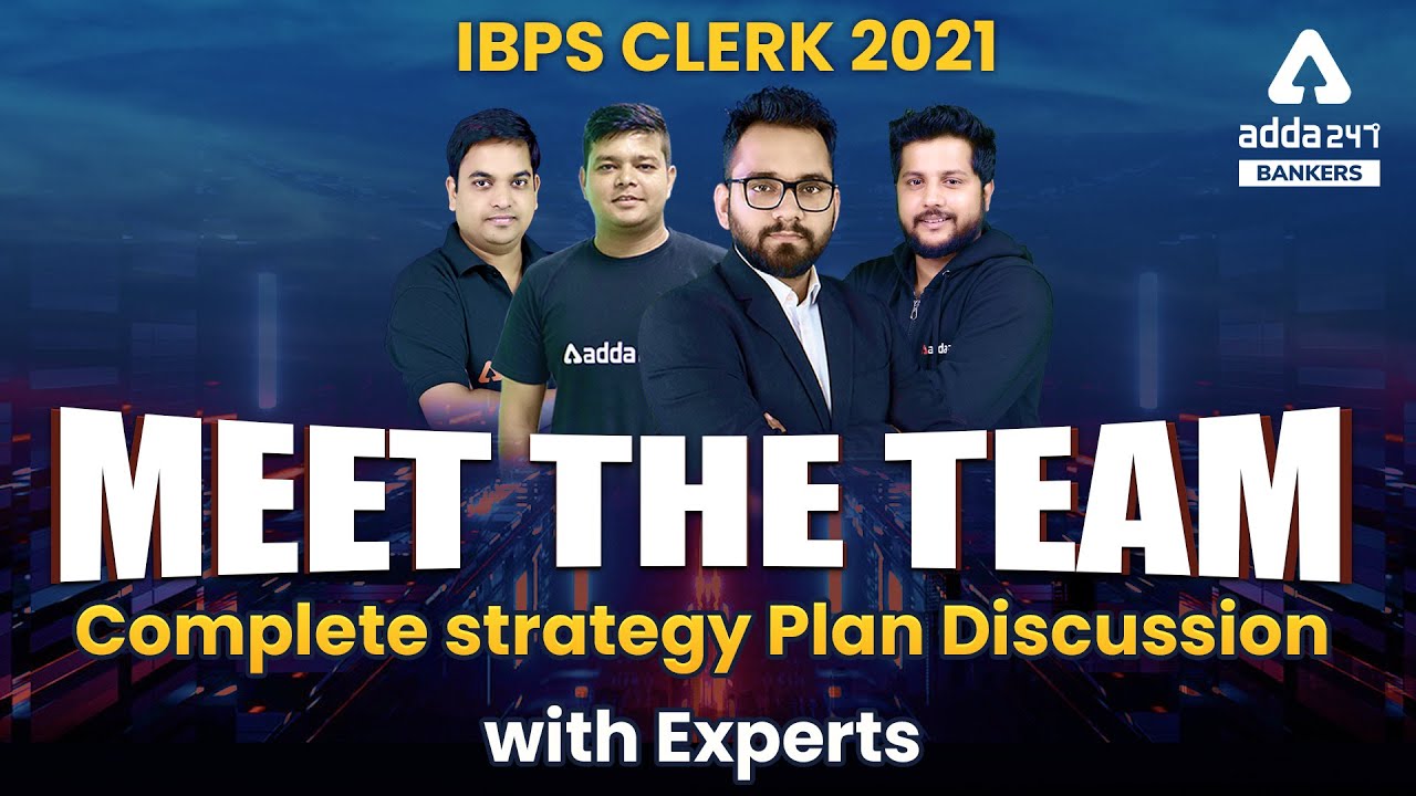 IBPS Clerk 2021 | Complete strategy Plan Discussion with Experts