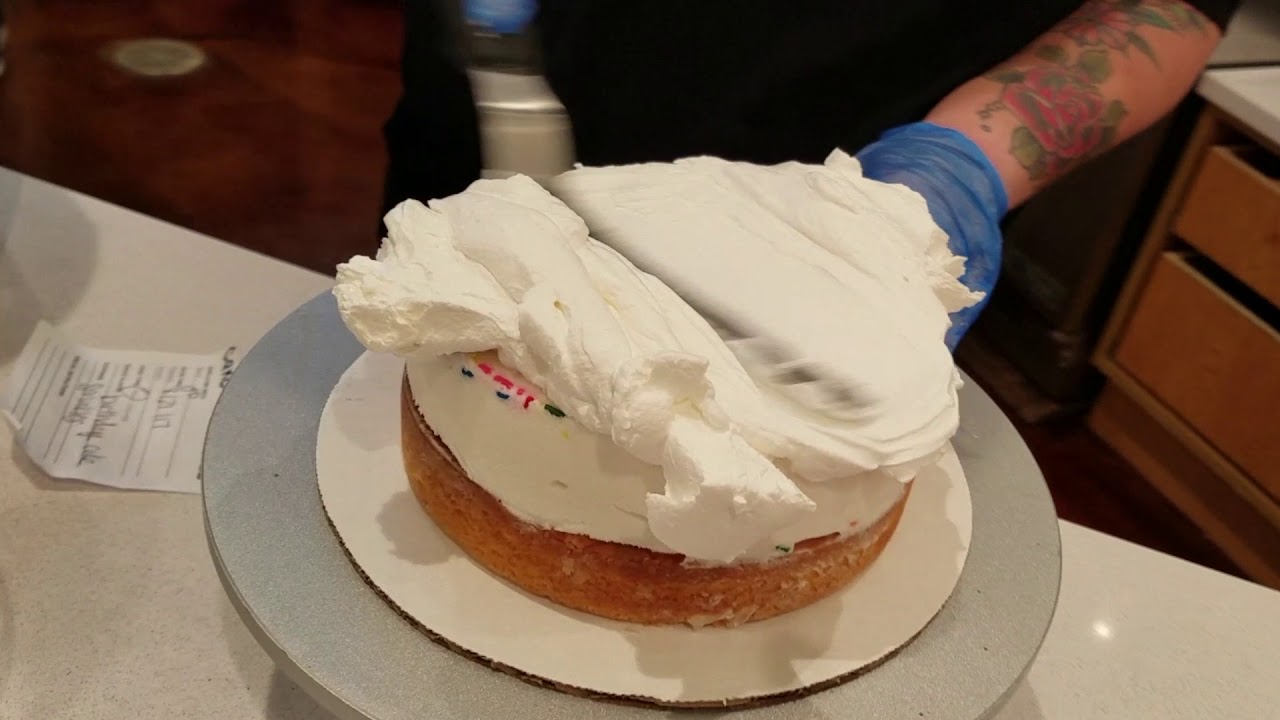 How a Frozen Yogurt Cake is Made