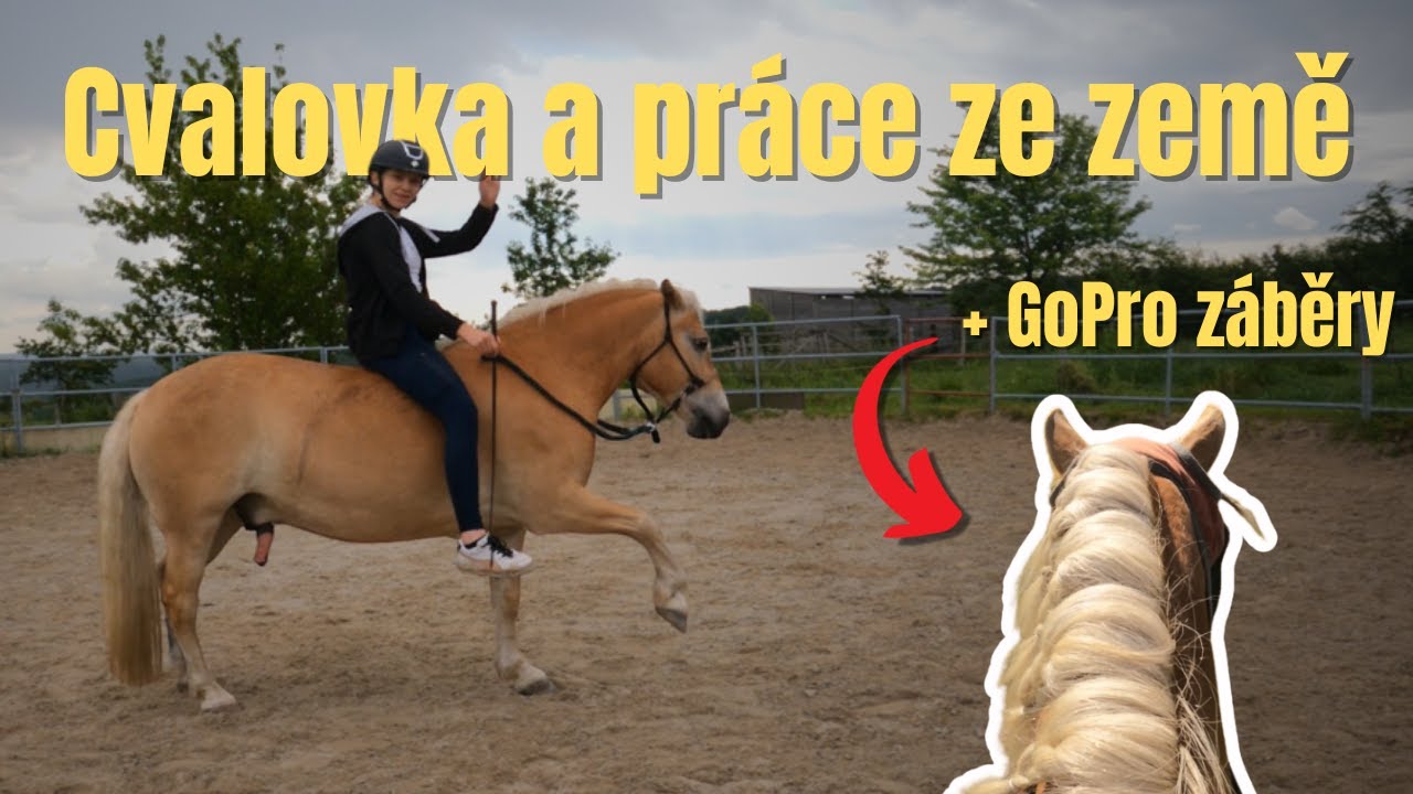 Cvalová vyjížďka s GoPro a práce ze země | DVOUDENNÍ VLOG