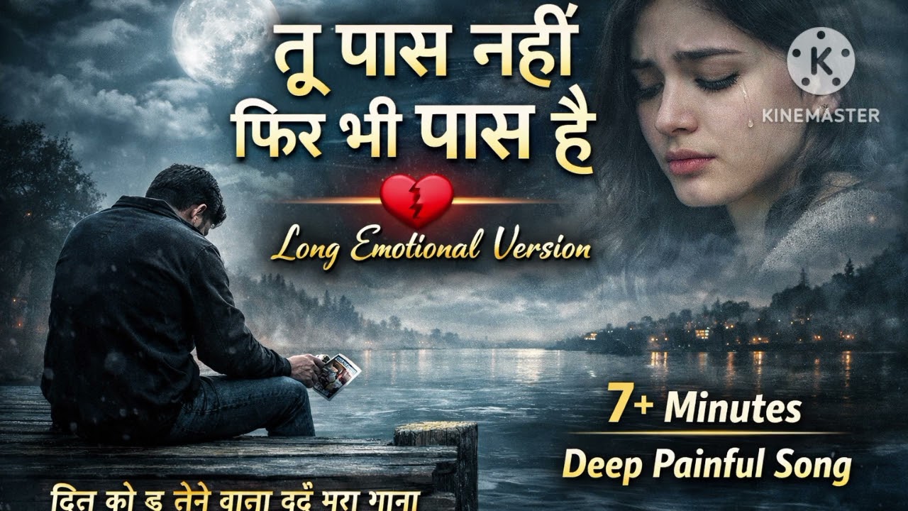 तू पास नहीं फिर भी पास है 💔 | Long Emotional Song 2026 | 4+ Minutes Heart Touching Sad Song