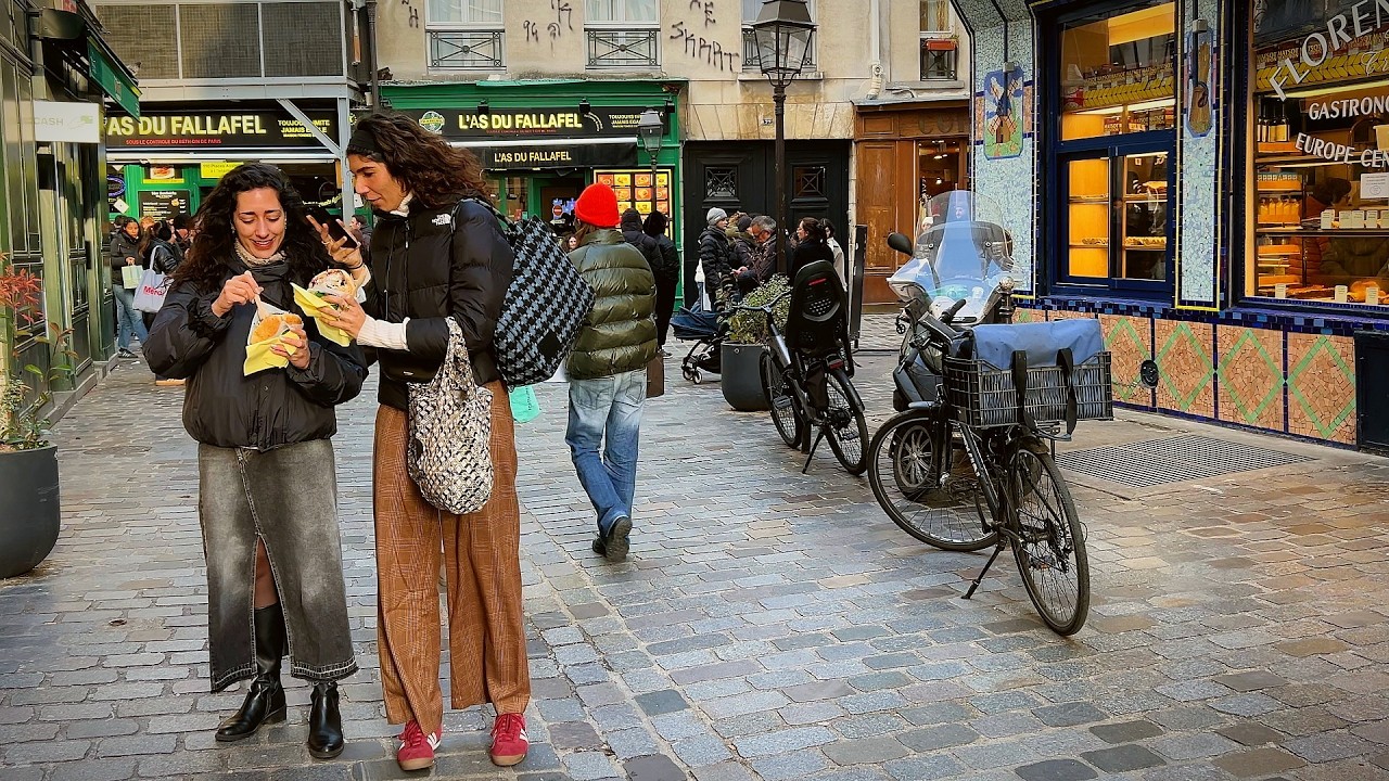 The Most Parisian Neighborhood in Paris! Le Marais, Street Food & Hidden Gems